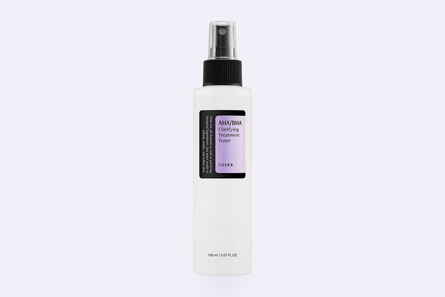 COSRX AHA/BHA Clarifying Treatment Toner, a balanced Korean exfoliant