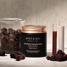 Mary & May Vegan Blackberry Complex Glow Wash Off Pack 30g image 6