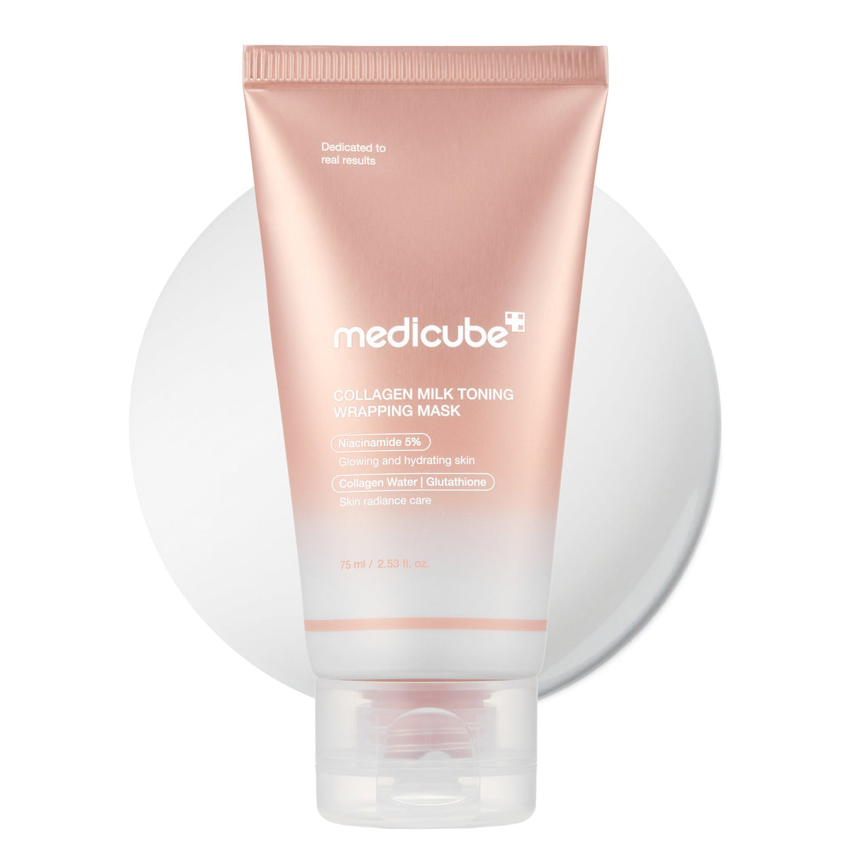 Masque enveloppant tonifiant au lait de collagène Medicube 75 ml