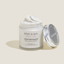 Mary & May Vegan Lemon Niacinamide Glow Wash Off Pack 30g image 3