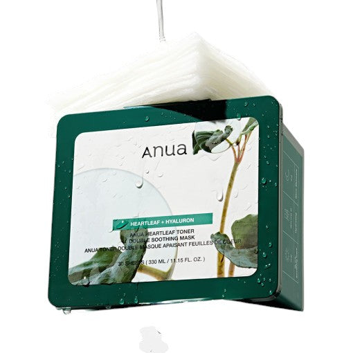 Anua Heartleaf Toner Double Soothing Mask 30 Sheets(330ml)