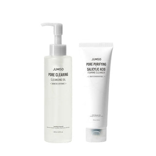 Jumiso Double Cleansing Duo (Pore Purifying Cleanser 120g + Clearing Cleansing Oil 200ml)