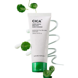 Nature Republic Green Derma Mild Cica Foam Cleanser 150ml