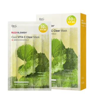 Dr.G Red Blemish Cool Vita C Clear Mask 30g x 10ea