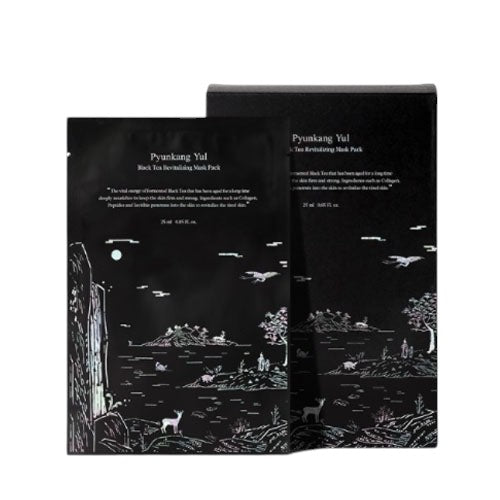 Pyunkang Yul Black Tea Revitalizing Mask Pack 25ml*10 Sheets