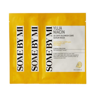 Some by Mi Yuja Niacin Blemish Care Serum Mask 25g*10ea