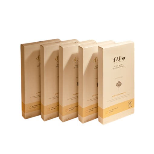 D'alba White Truffle Double Mask Pack [Nutritive/Hydrating] 32.5g x 20ea