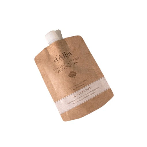 D'alba Waterfull Vegan Sleeping Pack (Spout Type) 60ml