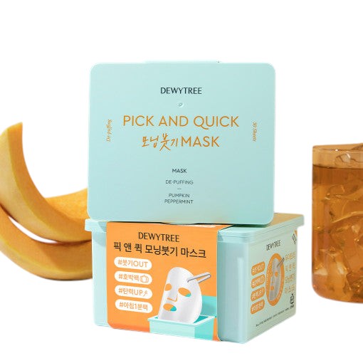 Dewytree Pick & Quick De-Puff Morning Mask 30ea