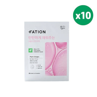 Fation Real Fit Collagen Firming Mask Sheet 23mlx10ea