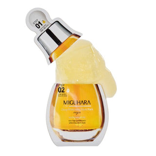 Miguhara 2 Step Whitening Mask Pack Origin 1.7ml + 25ml