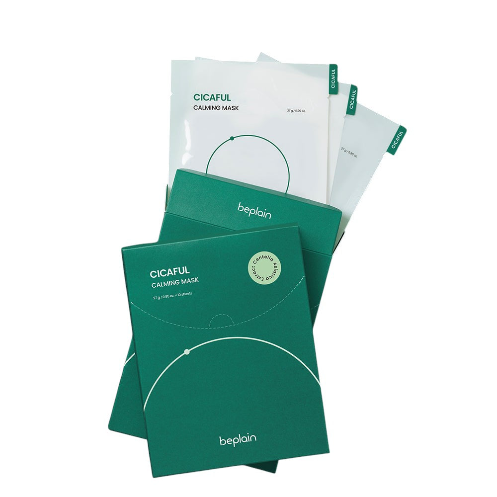 Beplain Cicaful Calming Mask 10p