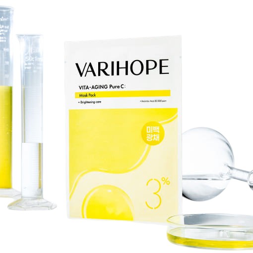 Varihope Vita-Aging Pure C Mask Pack 25ml x 5ea