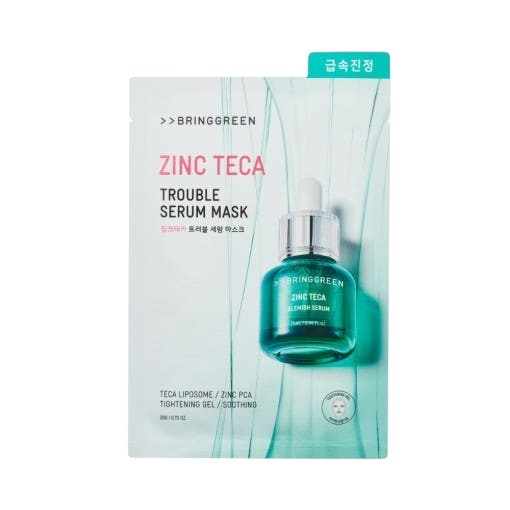Bring Green Zinc Teca Trouble Serum Mask 20g x 5ea
