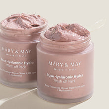 Mary & May Vegan Rose Hyaluronic Hydra Wash Off Pack 30g image 4