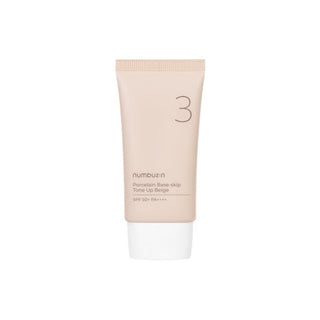 Numbuzin No.3 Porcelain Base-Skip Tone Up Beige SPF50+ 50ml