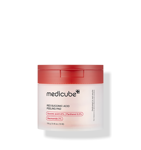 Medicube Red Succinic Acid Peeling Pad 155g 70pads