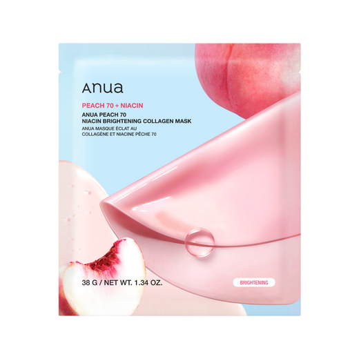 Anua Peach 70 Niacin Brightening Collagen Mask (4P)
