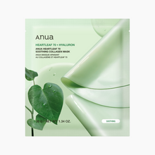 Anua Heartleaf 70 Soothing Collagen Mask 38g x 4ea image 1
