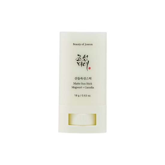 Beauty of Joseon Matte Sun Stick: Mugwort + Camellia 18g (SPF50+ PA++++)