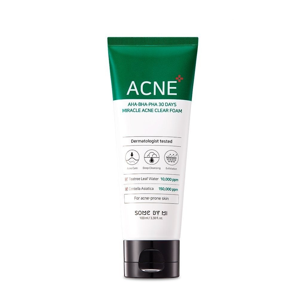 Some by Mi AHA-BHA-PHA 30Days Miracle Acne Clear Foam 100ml