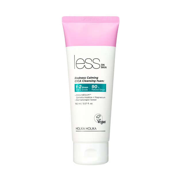 Holika Holika Less on Skin Redness Calming Cica Cleansing Foam 100ml