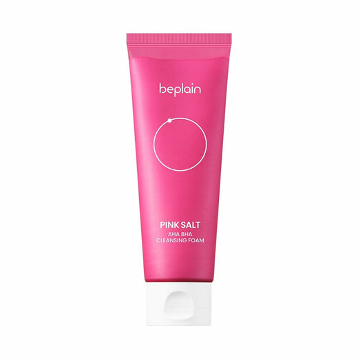 Beplain Pink Salt AHA BHA Cleansing Foam 120ml