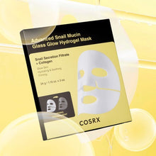 Cosrx Advanced Snail Mucin Glass Glow Hydrogel Mask 34g x 3ea image 2
