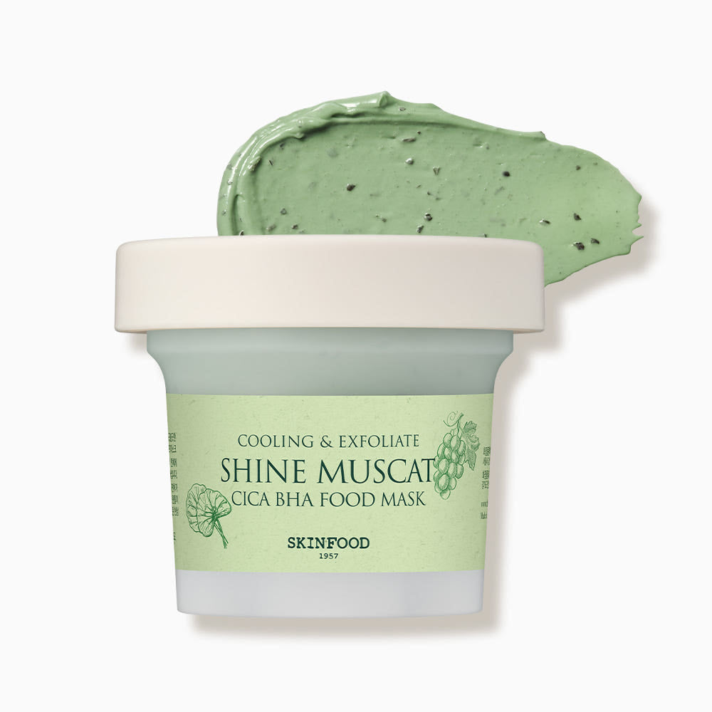 Skinfood Cica BHA Food Mask 120g #Shine Muscat