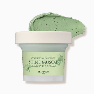 Skinfood Cica BHA Food Mask 120g #Shine Muscat