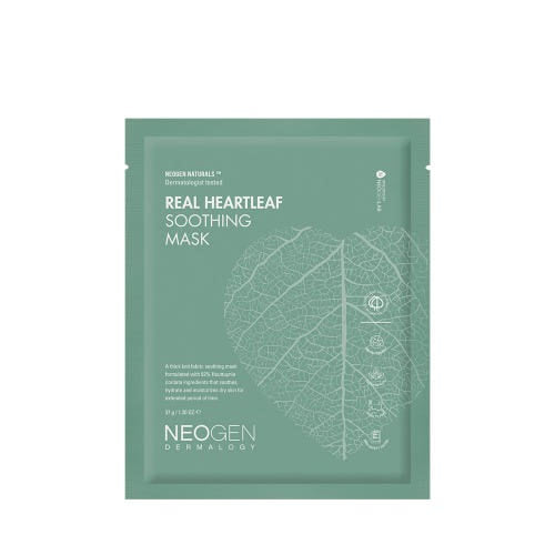 Neogen Dermalogy Real Heartleaf Soothing Mask 37g x 5ea