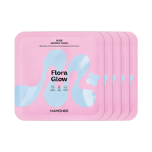 Mamonde Flora Glow Rose Marble Mask 36g x 5ea image 2