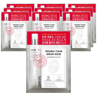 Curesys Trouble Clear Serum Mask 23g*10pcs