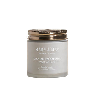 Mary & May Vegan Cica Teatree Soothing Wash Off Pack 125g