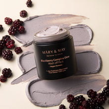Mary & May Vegan Blackberry Complex Glow Washoff Pack 125g image 6