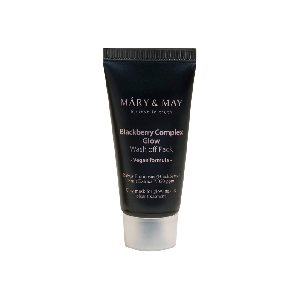 Mary & May Vegan Blackberry Complex Glow Wash Off Pack 30g