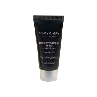 Mary & May Vegan Blackberry Complex Glow Wash Off Pack 30g