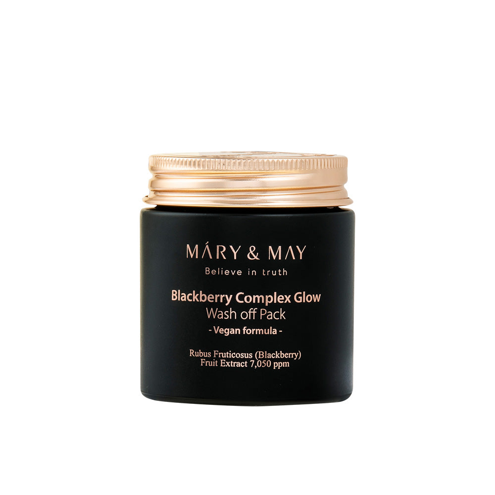 Mary & May Vegan Blackberry Complex Glow Washoff Pack 125g