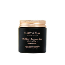 Mary & May Vegan Blackberry Complex Glow Washoff Pack 125g image 1