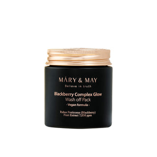 Mary & May Vegan Blackberry Complex Glow Washoff Pack 125g