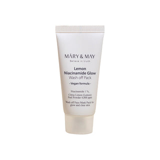 Mary & May Vegan Lemon Niacinamide Glow Wash Off Pack 30g
