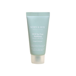 Mary & May Vegan Cica Teatree Soothing Wash Off Pack 30g