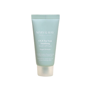 Mary & May Vegan Cica Teatree Soothing Wash Off Pack 30g