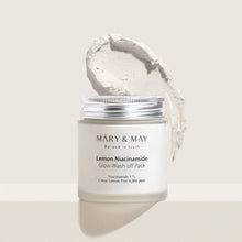 Mary & May Vegan Lemon Niacinamide Glow Wash Off Pack 125g image 2