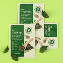 Tonymoly The Chok Chok Green Tea Watery Mask Sheet 20g x 10ea image 2