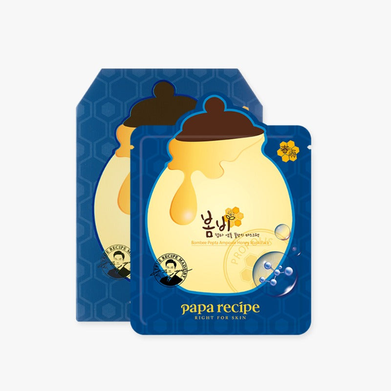 Papa Recipe Bombee Pepta Ampoule Honey Mask Pack Set 25g x 10pcs