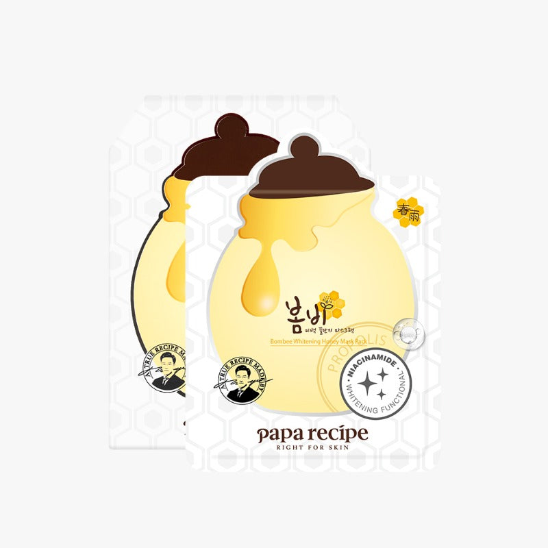 Papa Recipe Bombee Whitening Honey Mask Pack Set 25g x 10pcs