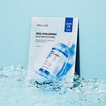 Wellage Real Hyaluronic Blue Ampoule Mask Sheet 27ml x 10p image 2