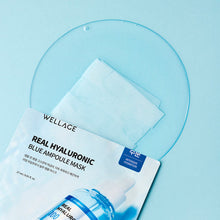 Wellage Real Hyaluronic Blue Ampoule Mask Sheet 27ml x 10p image 5