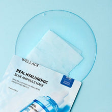 Wellage Real Hyaluronic Blue Ampoule Mask Sheet 27ml x 10p image 5